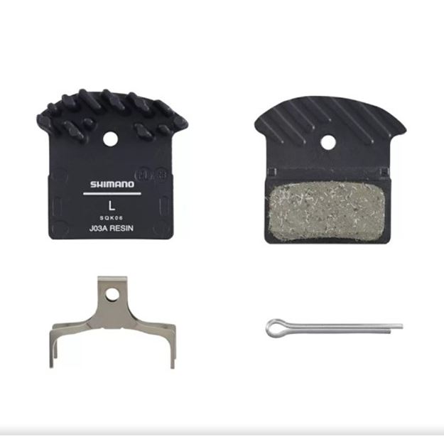 Picture of SHIMANO BRAKE PADS J05A-RF RESIN PAD WITH FINS